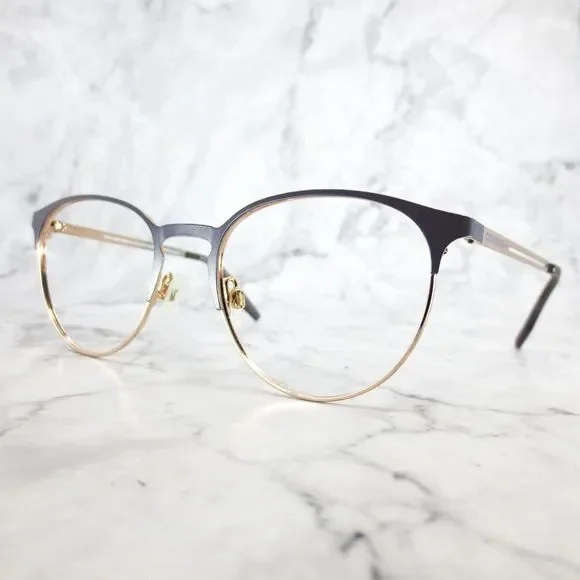 Converse CV1003 020 Eyeglasses Black Gold Round Full Rim Frames 51-19-140 - Picture 8 of 13